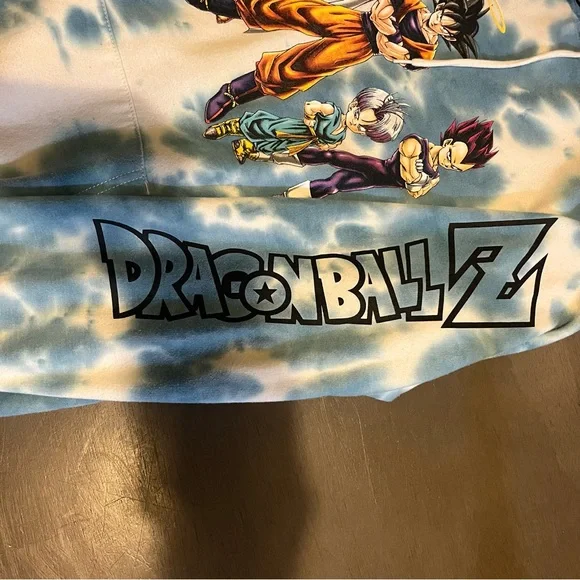 Dragon Ball Z Tie-Dye Hoodie blue and white - Picture 4 of 5